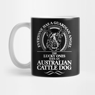 Australian Cattle Dog Guardian Angel dog saying Mug